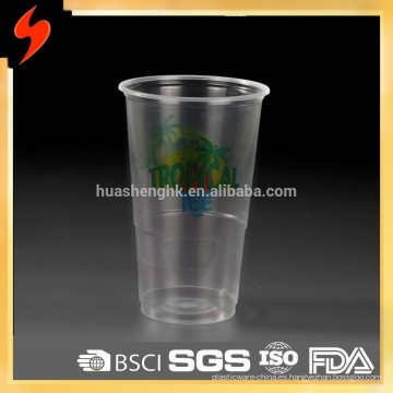 De alta calidad de calidad 6 oz desechables de plástico taza de pp
